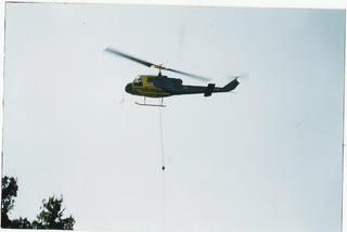 huey coming in for a lift