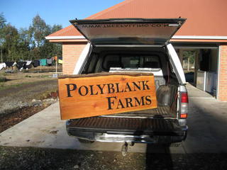 wooden sign gift