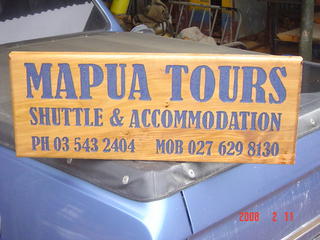 guided tour signs $390 - $425 + gst