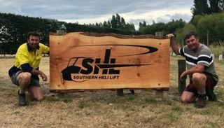 Helicopter signs