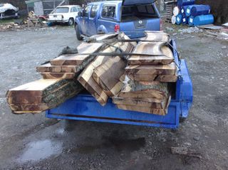 Walnut slabbing